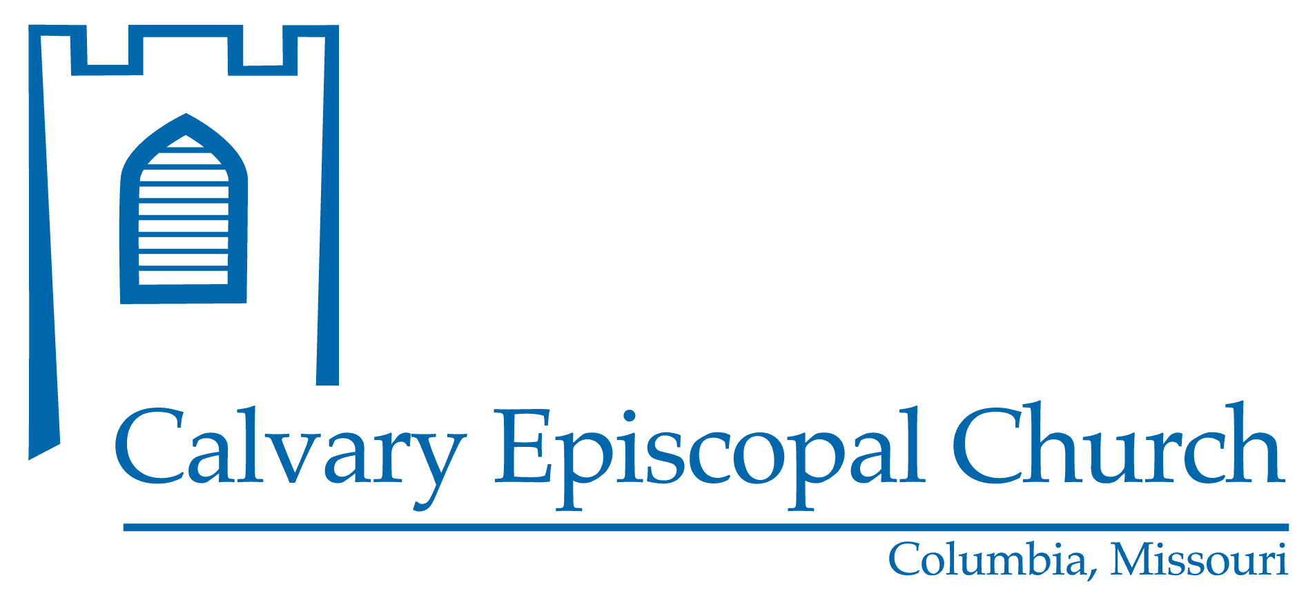 Calvary Episcopal Church blue logo